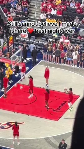 Amazing win ❤️ loved being there live so much! #bowbowbow #WNBA #NBA #roty #caitlinclark #indianafever #basketball #basketball🏀 #sports #fyp #fypシ #fypシ゚viral #aliyahboston 