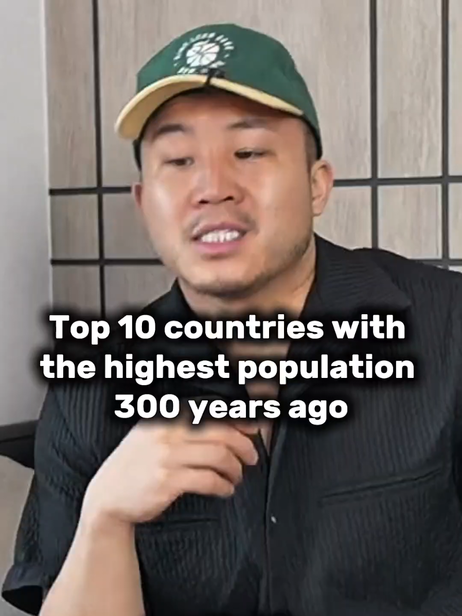 Cities with the highest population 300 years ago...