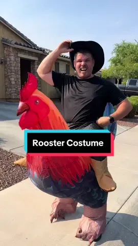The Best Costume!!! #costume #roostercostume #funnyhusband #halloweencostume #tiktokmademebuyit 