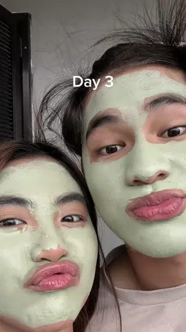 Trying this mugwort with my biii,Sarap sa face nakaka fresh @Yana @SKINTIFICPH #mugwortclaystick #runcav #briyana #runcavmanagement 