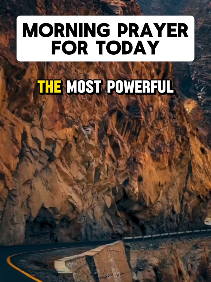 The Most Powerful Morning Prayer You’ve Never Prayed! #fyp #morningprayer #ChristianPrayer #bibleverse #god #prayer