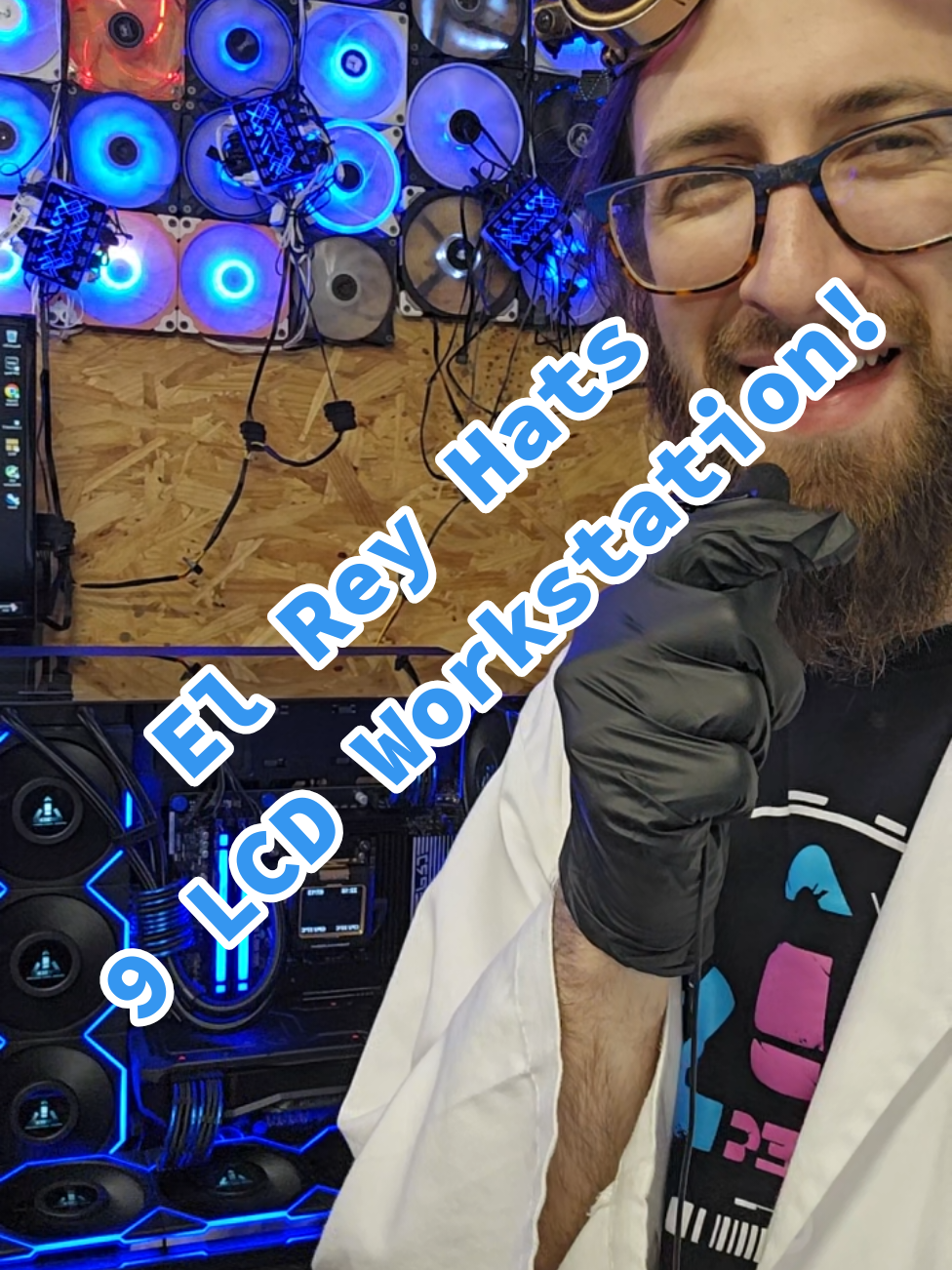 Checkout this AWESOME workstation for @El Rey Hats What do you think? @LianLi @Kingston Technology @AsRock USA @THERMALRIGHT 
