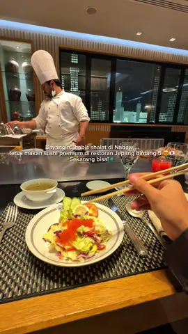 Rasain vibes Jepang di Nabawi 📍 Japanese Restaurant di Oberoi Hotel – Gate 339 Nabawi. #HalalJapanese #MadinahCulinary #Gate339 #MadinahExperience #LuxuryDining #RestoranJepangMadinah #madinah #mekkah #mecca #info #umroh #umrah #nabawi #masjidnabawi #oberoi #hotel #haji #hajj