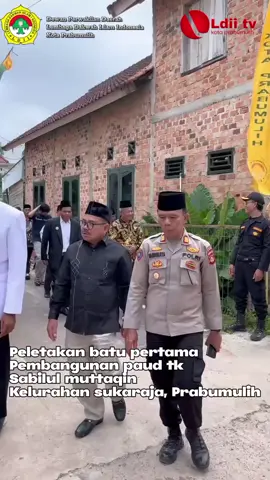 Peletakan Batu Pertama TK Paud Sabilul Muttaqin Oleh Wali Kota Prabumulih Yg Diwakili Staf Ahli Bp Mulyadi Karoman Spd. MSI Sekaligus Peresmian Oleh Ketua DPD LDII yang Didampingi Perwakilan Dinas Sosial Prabumulih, Dengan Pemotongan Pita Saat MPLS Peserta Didik Baru,  #prabumulih  #peletakanbatupertama  #tkpaudindonesia  #prabumulihprima  #ldiiuntukbangsa  #29karakterluhur  #ldiiprabumulih  #fyp  #ldiitv  #ldiinews  #generushits354 