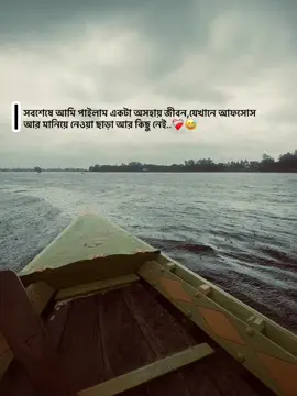 সবশেষে আমি পাইলাম একটা অসহায় জীবন,যেখানে আফসোস আর মানিয়ে নেওয়া ছাড়া আর কিছু নেই..❤️‍🩹😅#vairal #dhaka #sadvibes🥀 #caption #caption #foryou #pyyyyyyyyyyyyyyyf @—͞ Ew’r _ S A M !!!  