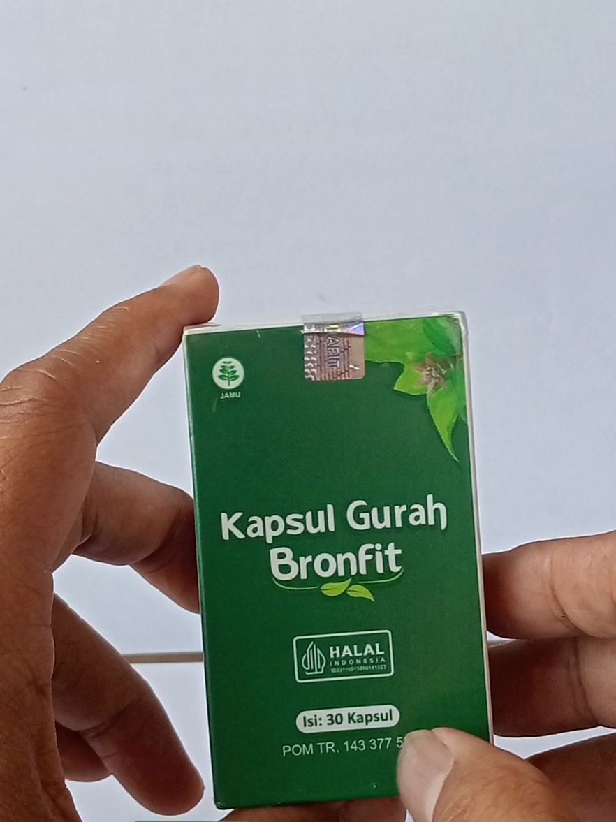 Obat herbal kapsul gurah bronfit untuk membantu melegakan tenggorokan,sesak nafas,batuk dahak,flu, sinusitis  #afilietpemula #Fyp #obatherbal #tiktok 