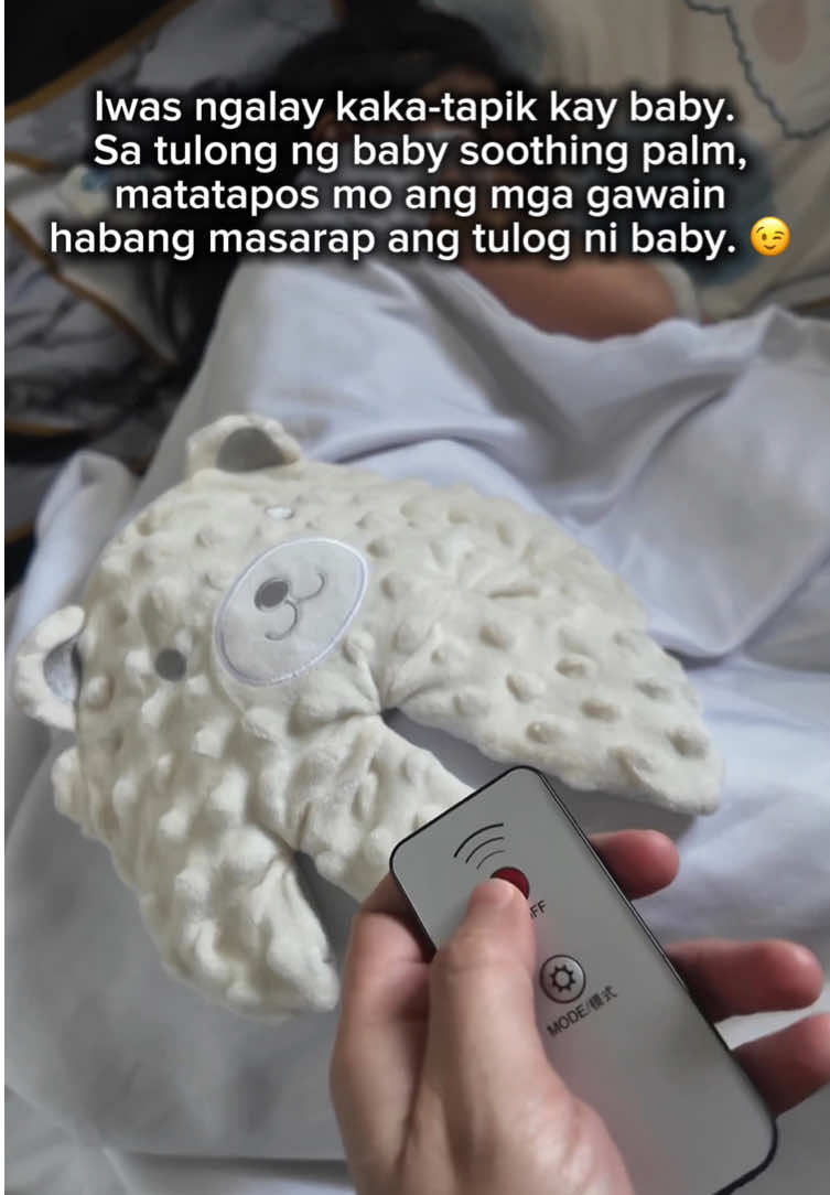 Iwas pagod o ngalay sa pag tapik kay baby habang natutulog - Baby soothing palm/baby patting device lang ang sagot mga mommies para makatapos ng gawain sa bahay 😉#babysoothingpalm #momhack #tappingpillow #babysleepinghack #babypattingdeviceforsleeping #PioresSituaçõesSemArCondicionado 