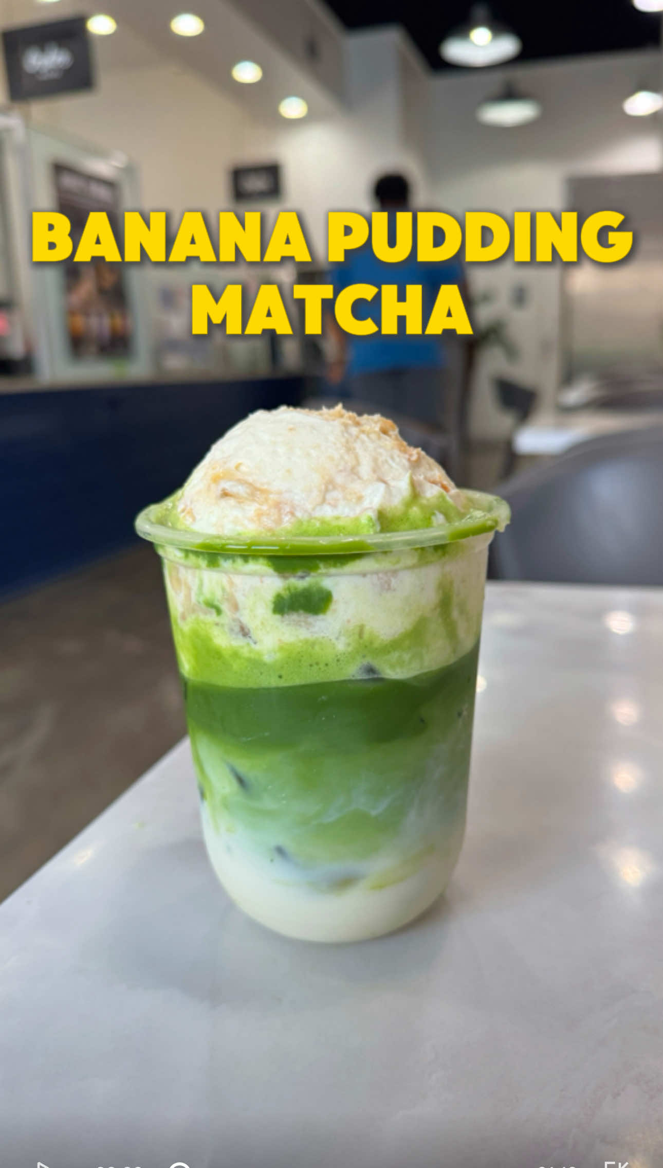 BANANA PUDDING MATCHA | CHARLOTTE, NC FOOD - I’ve been seeing this drink go viral all over the socials and I saw that Cocobean was doing it so I had to pull up to check it out. Honestly, I wasn’t sure what to expect but it actually was good. Their banana pudding itself was good and they used a great quality matcha and somehow this actually worked. If you try it, let me know what you think and also let me know where I should go next! #charlotte #northcarolina  #foodreview #bestplacestoeat #charlottefood #contentcreator  #matcha #coffeeshop #thadailyspecial    