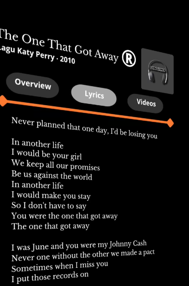 The One That Got Away🎶 #katyperry #song #songlyrics #songs #lyrics_songs #lyricsvideo #lyric #fyp #fypage #fypforyou #fypyoupage #fyppppppppppppppppppppppp 