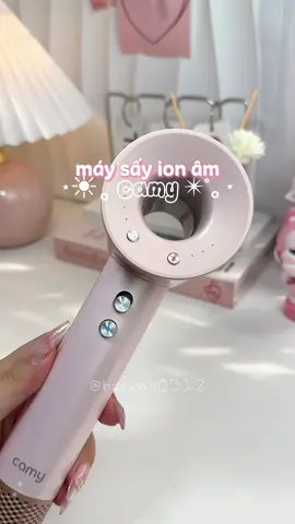 dùng em máy sấy này thấy tóc mềm mượt hẳn ✨ #maysay #maysaytoc #camy #giadung #nhaxinhcunghoevan 