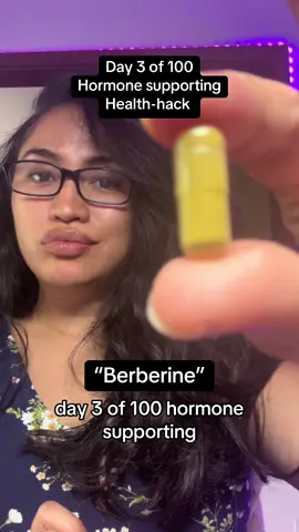 Day 3 of 100: Berberine  This has been one of those quiet game changers for me. I take 1 capsule with water about 30 minutes before a meal, and it's helped support insulin sensitivity, gut health, inflammation, and overall hormone balance. Small habitbig shift.  Always check with your body (and your doc), but this one’s been worth it
