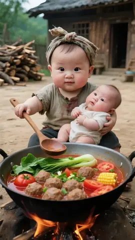 #baby #aicarttoon #aibabyfilter #aibaby #cartoons #littlebrother 