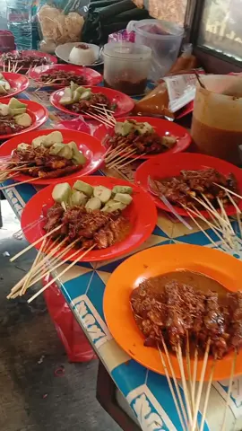 waktu jam mkn siang..#KULINER  SATE AYAM KAMBING BINTARO.#vypシ #vyp 