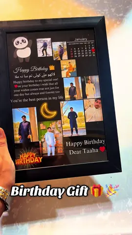 Customize Birthday 🎉 🎁 wooden Frame 🖼️ order now #PersonalizedGift #UniqueGift #TikTokMadeMeBuyIt 