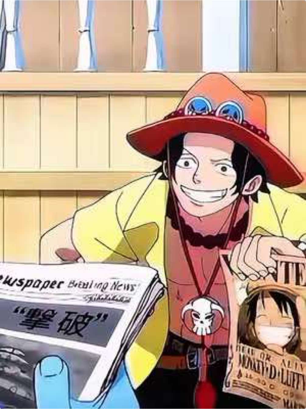 Ace bangga melihat bounty pertama adiknya #ace #luffy #onepieceedit #zdshanny #fyp 