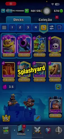 #clashroyale #gameplay #clashroyaledeck #brasil 