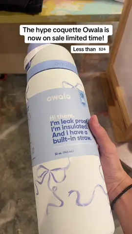 Loveeee omg & #owala#owalawaterbottle#viralwaterbottle#summersale#flashsale#fyp#tiktokshopsummersale#ttshop