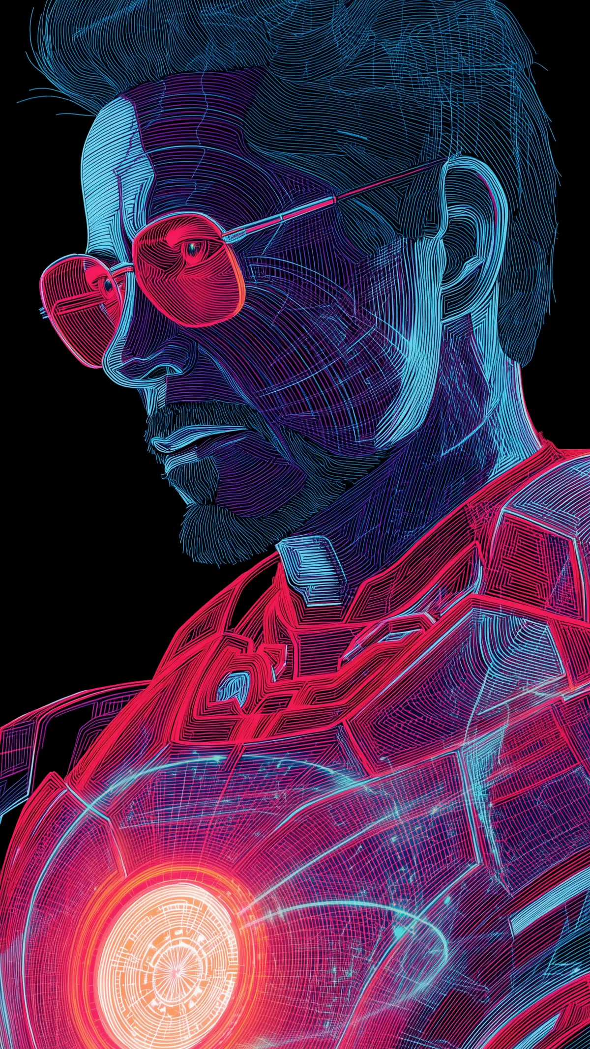 #ai #aiart #wallpaper #4kwallpaper #fondecran #midjourneyart #marvelstudios #avengers 