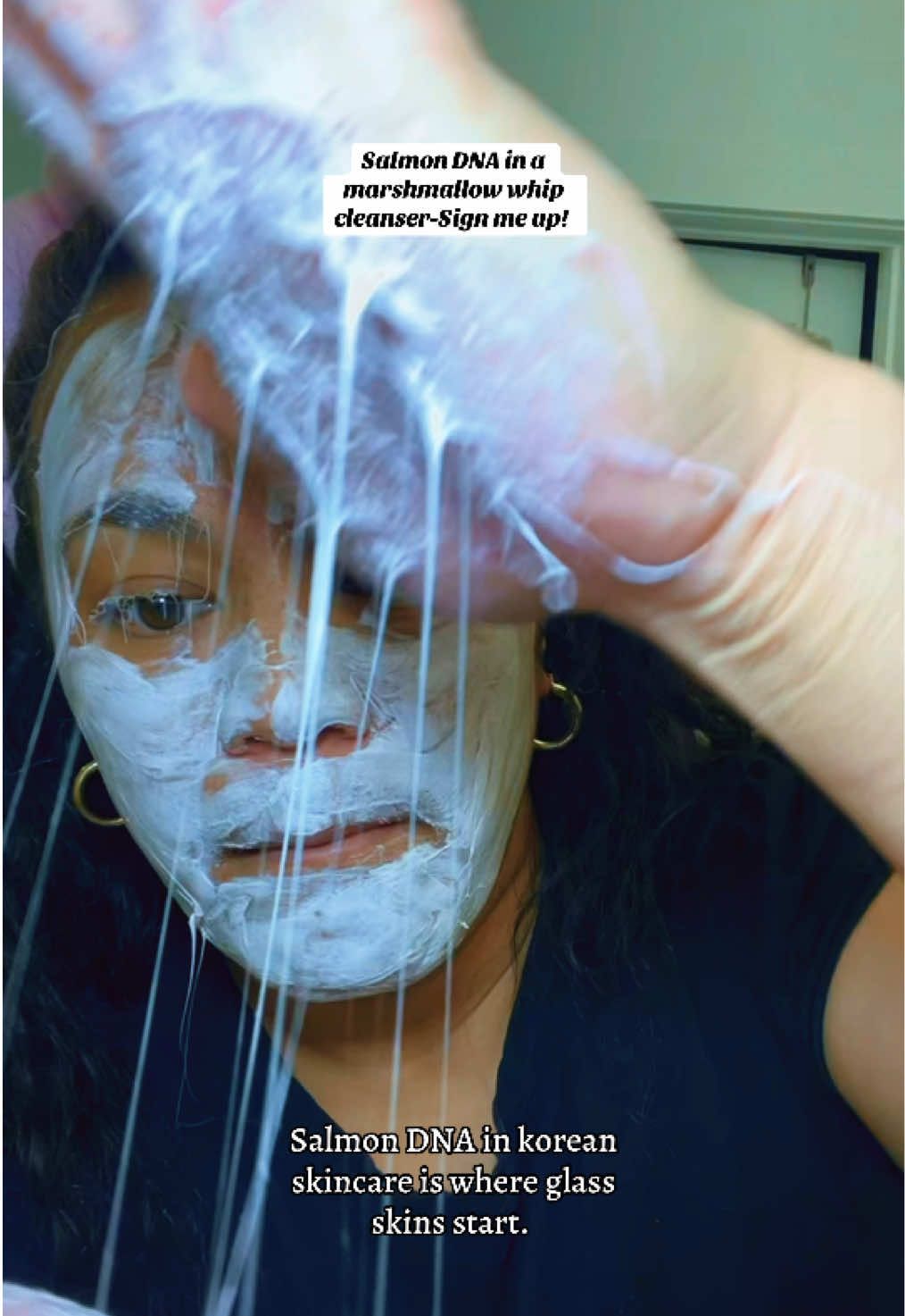 It’s like HUBBA BUBBA literally on your face lol.  It’s so fun to use.  Check out the link below ⬇️  #bubblegumcleanser #Medicube #Kbeauty #koreanskincare #FYP 