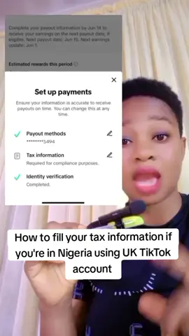 How to verify your UK TikTok account if you base in Nigeria using UK TikTok  #relatable #creatorrewardprogram #uktiktok #accountverification #contentcreator #creatortips #tiktokmoney #fyp #ukcreator 