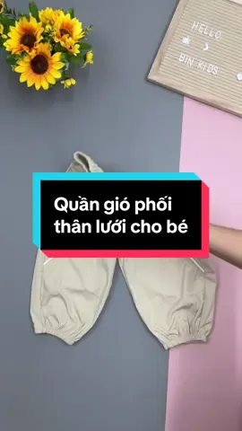 Quần gió phối thân lưới cho bé #binkids #quan #quangio #quangiochobe #quangiophoithanluoichobe #quanaotreem #mebimsua #mevabe #tiktokshop #tiktokxuhuong 