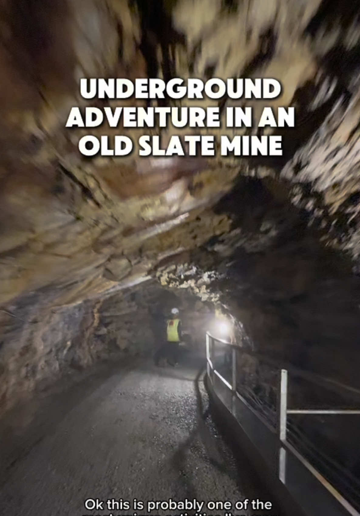 WOULD YOU TRY THIS? 😱 This is Bounce Below, a unique trampoline adventure, located within a vast underground cavern which used to be a slate mine. Grab your hard-hat and head inside for an immense adventure like no other 😍 Bounce, slide and explore the 6 netted chambers here, with epic lighting and fun music! It really is a unique experience that you can’t do anywhere else! 📍 @Zip World | Adventures Llechwedd, Blaenau Ffestiniog, LL41 3NB 🎟️ Tickets from £25 per person ⏳ 1 hour experience 👥 Minimum height requirement of 1m #zipworld #zipworldllechwedd #undergroundtrampoline