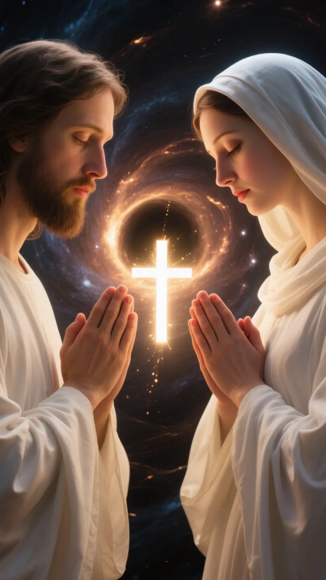 The Timeless Grace of the Virgin Mary. #MotherofJesus #CatholicFaith #Christianity #DivineGrace #HolyMother #ReligiousIcon #jesus