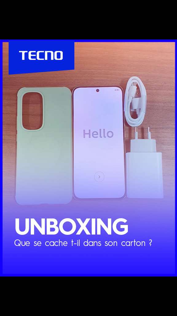 💙Unboxing Spark40 Pro+ : Découvrez les surprises qui t’attendent avec ton Spark40 Pro+. Admirez ce design magnifique #spark40proplus #fypシ゚viral #pourtoi 