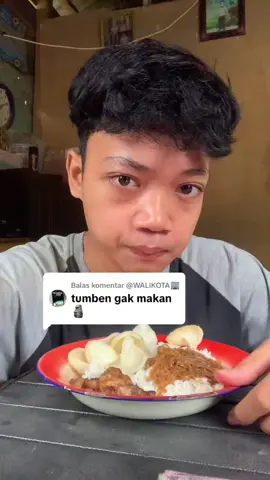 Membalas @@WALIKOTA🏢 yg nonton uda makan?☺️ #fyp #makanditiktok 
