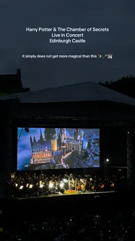 GOOSEBUMPS 🥹 the most incredible night in the city that inspired the wizarding world 🏰🪄🧙‍♀️  #harrypotter #harrypotterliveinconcert #liveorchestra 