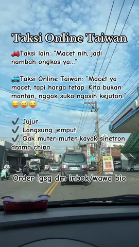 Jangan kasih kejutan. Nanti pada kabur 😜😜 #taksitaoyuan #taksionline #taoyuan #taiwan #ngengngengngeng #berjuangdemimasadepan #xyzbca #fyp #fypシ゚ #abcxyz #taksi 