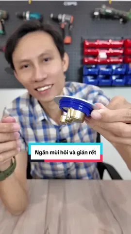Ngăn mùi hôi và gián rết dưới cống chui lên #LearnOnTikTok #muataitiktokshop #napcongnganmui #anhthichdien 