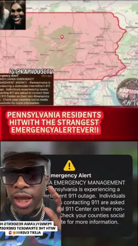 How is something like this possible in Pennsylvania!!🤯🚨 #pennsylvania #philly #911outage #crazy #emergencyalertsystem #warning #emergencyalert