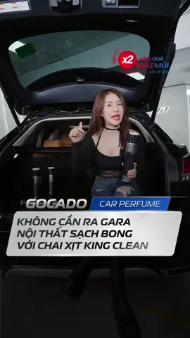 Không cần ra gara, nội thất xe vẫn sạch bong như mới với chai xịt vệ sinh đa năng King Clean #gocado #xitvesinhnoithatoto #vesinhnoithatoto #kingclean 