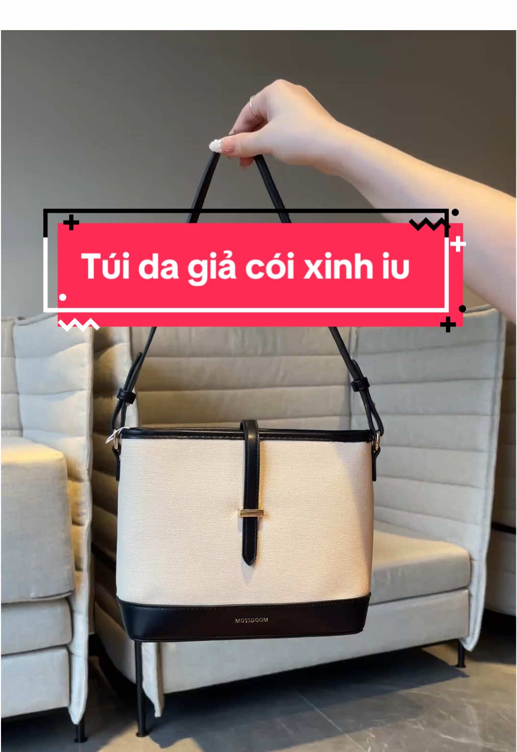 Túi xách nữ đeo vai mossdoom da giả cói phù hợp phong cách đơn giản tinh tế 😍 #mieustore #xuhuong #tuixinh #reviewtuixach #tuixachnu #tuideocheo #quatangbangai #tuithoitrang #tuikepnach #mossdoom 