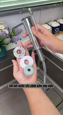 Bộ Vòi Hút Nước Rửa Chén Bát Có Khay Và Không Khay Kèm Móc Treo ,Chất Liệu Nhưa ABS Mạ Crome ,Dây Dẫn Silicon 1,2m #dogiadungtienich #hot #thinhhanhtiktok #xuhuong #lenxuhuong #hottrend #thinhhanh #thinhhanhxuhuong #xuhuongtiktok 
