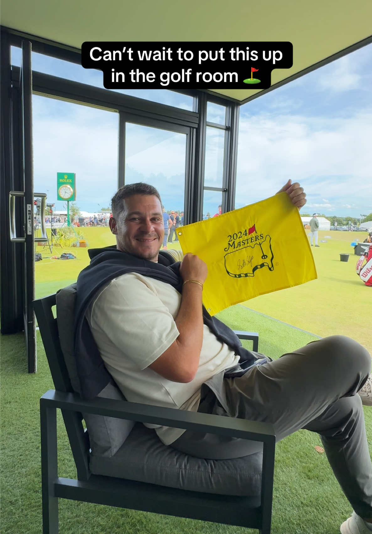 HE GOT IT DONE 🙌🏼⛳️😂 . . . #golf #golfcouple #golfers #golftiktok #golfing 