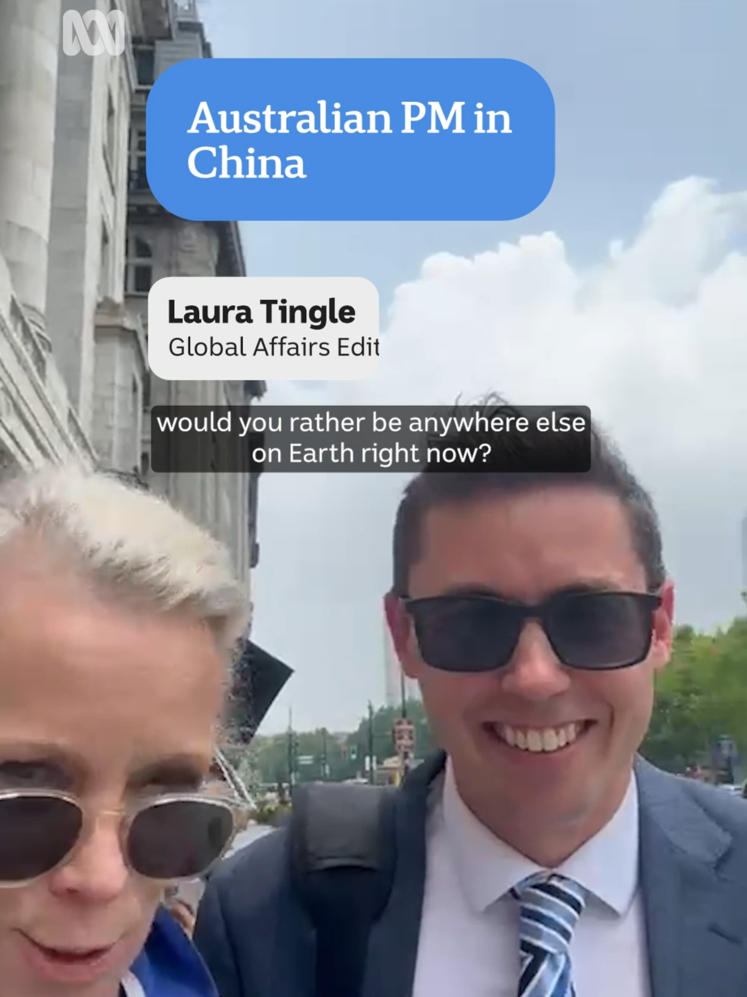 Next stop, Beijing with Global Affairs Editor Laura Tingle and Foreign Affairs Correspondent Stephen Dziedzic. Edited by Claudia Long. #ABCNews #China