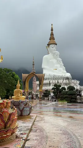 ฝนตก ลมแรงมาก แต่ก็สวยมากเช่นกัน🙏 #วัดผาซ่อนแก้ว 