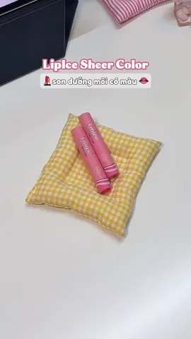 Son dưỡng có màu cải thiện sắc môi 👄 #lipice #lipicesheercolor #sonduong #sonduongcomau #skincare #beauty #tipslamdep #reviewlamdep #xuhuong #viral 
