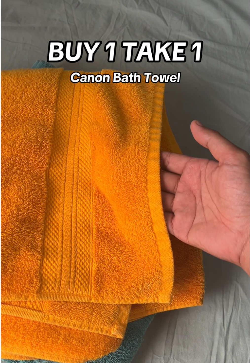 Replying to @Hidalgo Ordiz click the yellow basket and check out po! #highqualitybathtowel #canonbathtowel #highqualitytowel 