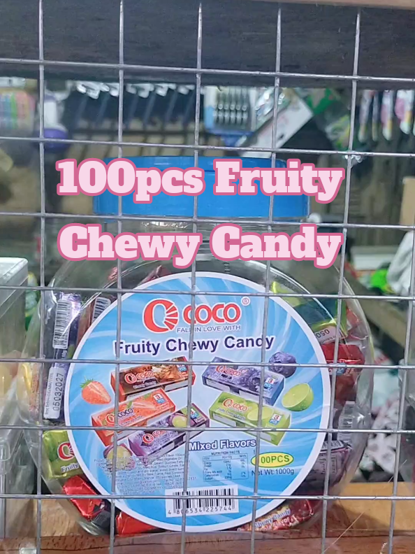 Sulit na paninda or pang loot bags. 100pcs Fruity Chewy Candy in 1 Jar. 5 mix flavors na yan mars! #chewycandy #chewycandymixedfruit #candy #paninda #panindaideas 