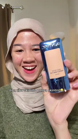 gabisa diem rilll tp jujur lebih suka ini dibanding cushion mattenya #skintint #skintific 