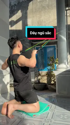 Tập full body tại nhà với dây ngũ sắc #mrgymi #dayngusac #daykhangluc #Fitness #viral 