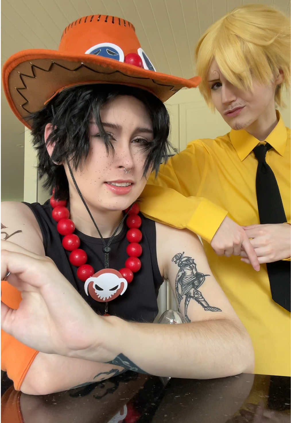 Hey there pretty princess 💋 Sanji: @Lux 💫 #ace #sanji #acecosplay #sanjicosplay #onepiece #onepiececosplay 