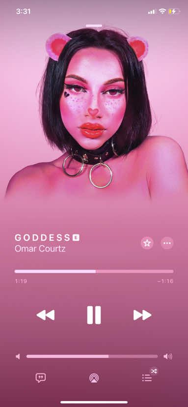 GODDESS - @(((ousi)))                           #fyp #parati #lyricsvideo #lyrics_songs #ousi #applemusic #omarcourtz #goddess #primeramusa 