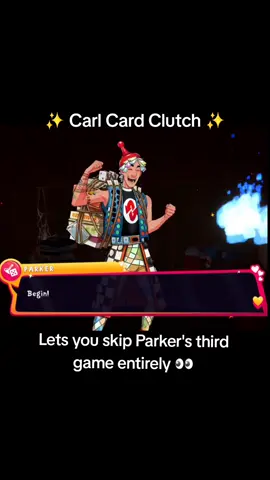 How to get the Carl Card: Get Parker to strip during the first game, then use the blindfold during the second. The Carl Card appears during the third game and let's you skip it entirely, AND it's a collectable :D The Carl Card does not count as cheating. (request clips/routes you wanna see, I'm bored) #dateeverything  #parkerbradley  #parkerdateeverything 