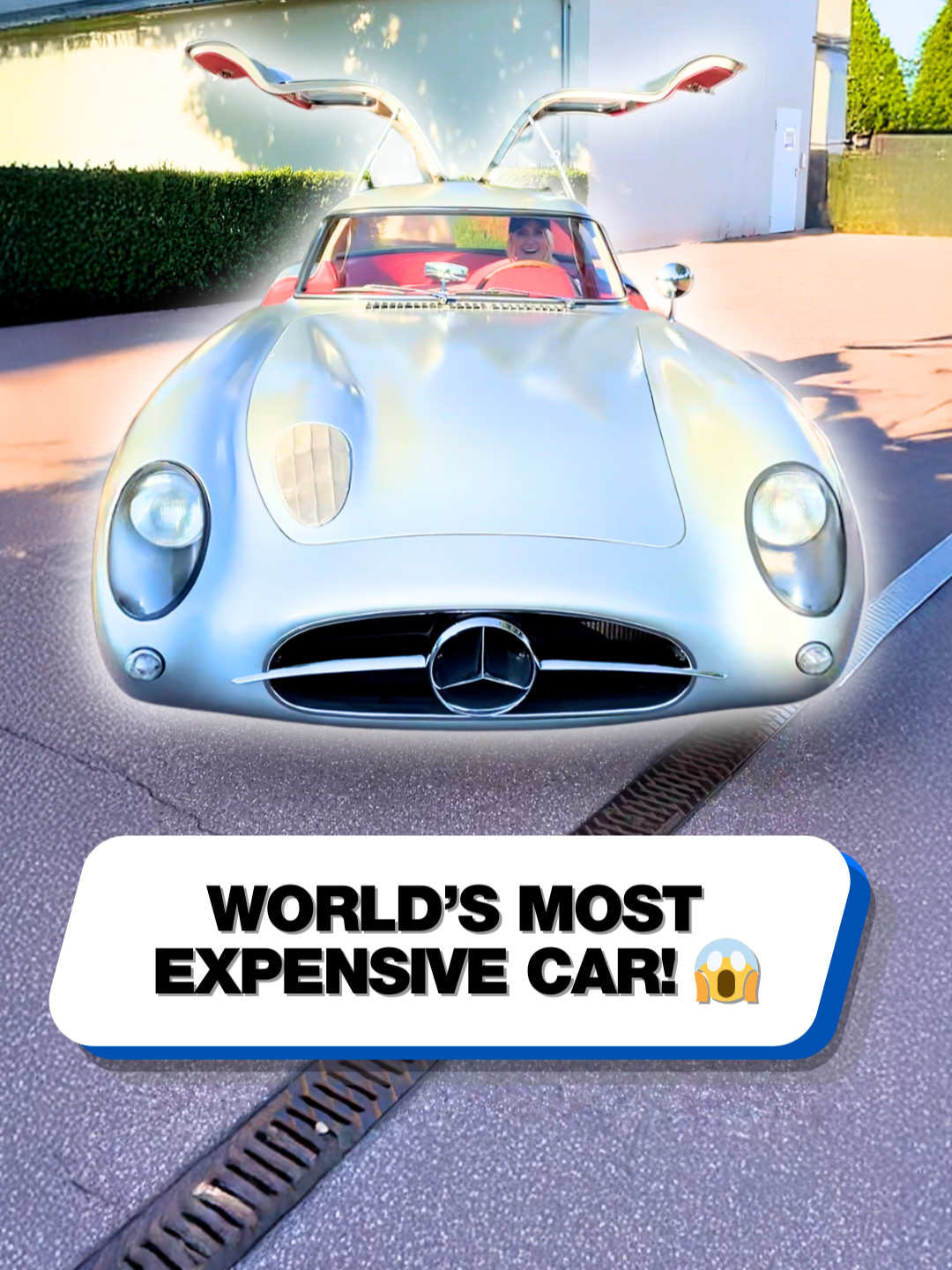 This Mercedes is worth over $100,000,000! 🤯 #mercedes #mercedes300slr #cartok #vintage #vintagecars #racecar #racing #expensive #expensivecars #luxurycars #luxury #trackcar #supercar #supercarblondie