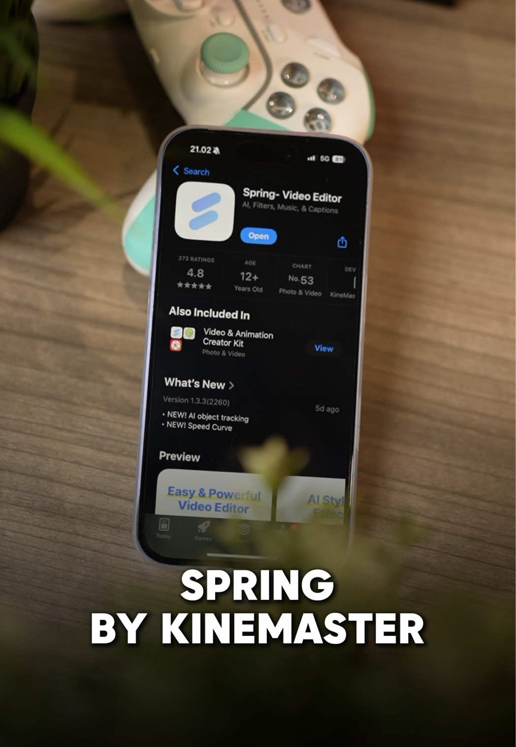 Gara-gara mikirin langganan bikin pusing mending move aja ke SPRING by @KineMaster  #spring #springbykinemaster #kinemaster 
