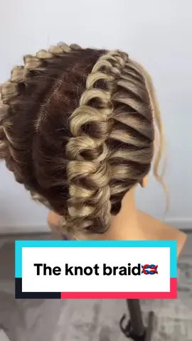 I bet you’ve never seen a braid like this before! ✨ #hairtutorial #hairstyle #braids 